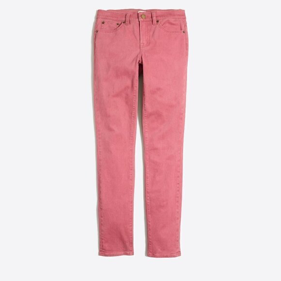 J. Crew Factory Skinny 5-Pocket Jean Pink - Picture 1 of 11